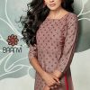 Rani Baanvi Charu Kurti Wholesale Catalog 8 Pcs 100x100 - Kajree Fashion Rebel Kurti Wholesale Catalog 6 Pcs