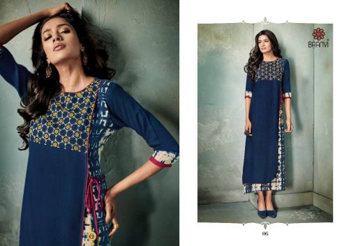 Rani Baanvi Charu Kurti Wholesale Catalog 8 Pcs 11 510x353 - Rani Baanvi Charu Kurti Wholesale Catalog 8 Pcs