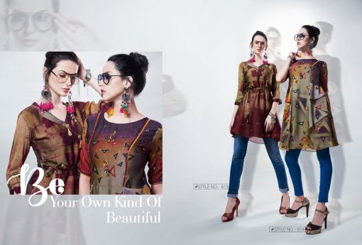 Kajree Fashion Rebel Kurti Wholesale Catalog 6 Pcs 4 510x345 - Kajree Fashion Rebel Kurti Wholesale Catalog 6 Pcs