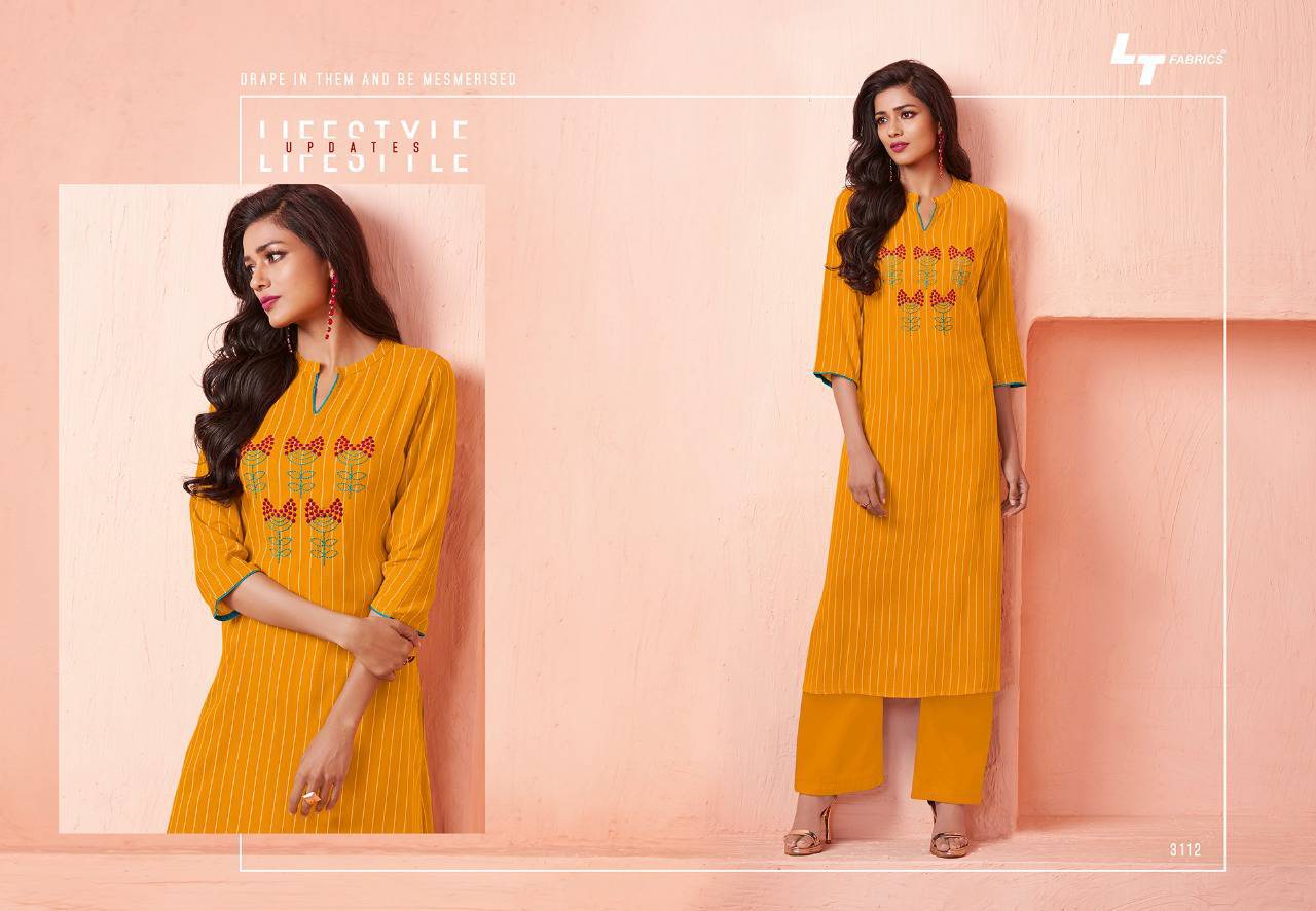 Lt Nitya Gulshan Dno 104 Cotton Stylish Designer Casual Wear Kurti