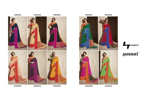 Lt Fabrics Surbhi Saree Sari Wholesale Catalog 10 Pcs 2 510x353 - Lt Fabrics Surbhi Saree Sari Wholesale Catalog 10 Pcs