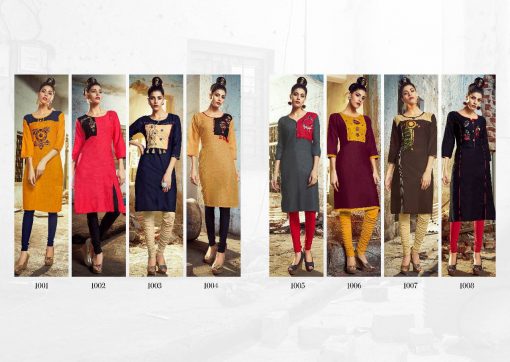 S More Spark Kurti Wholesale Catalog 8 Pcs 8 510x362 - S More Spark Kurti Wholesale Catalog 8 Pcs