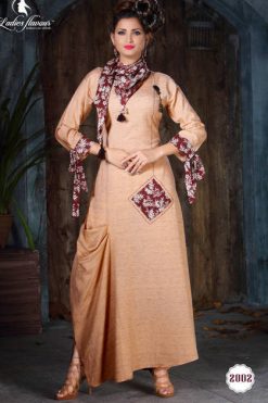 Ladies Flavour Dhadak Kurti Wholesale Catalog 6 Pcs