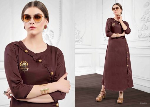 S More Leaf Kurti Wholesale Catalog 8 Pcs 4 510x362 - S More Leaf Kurti Wholesale Catalog 8 Pcs