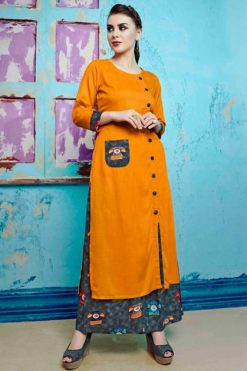 S more Baleno Vol 5 Kurti with Palazzo Wholesale Catalog 8 Pcs