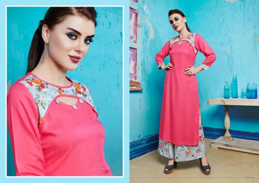 S more Baleno Vol 5 Kurti with Palazzo Wholesale Catalog 8 Pcs 3 510x362 - S More Baleno Vol 5 Kurti with Palazzo Wholesale Catalog 8 Pcs