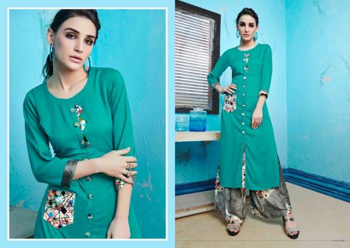 S more Baleno Vol 5 Kurti with Palazzo Wholesale Catalog 8 Pcs 4 510x362 - S More Baleno Vol 5 Kurti with Palazzo Wholesale Catalog 8 Pcs