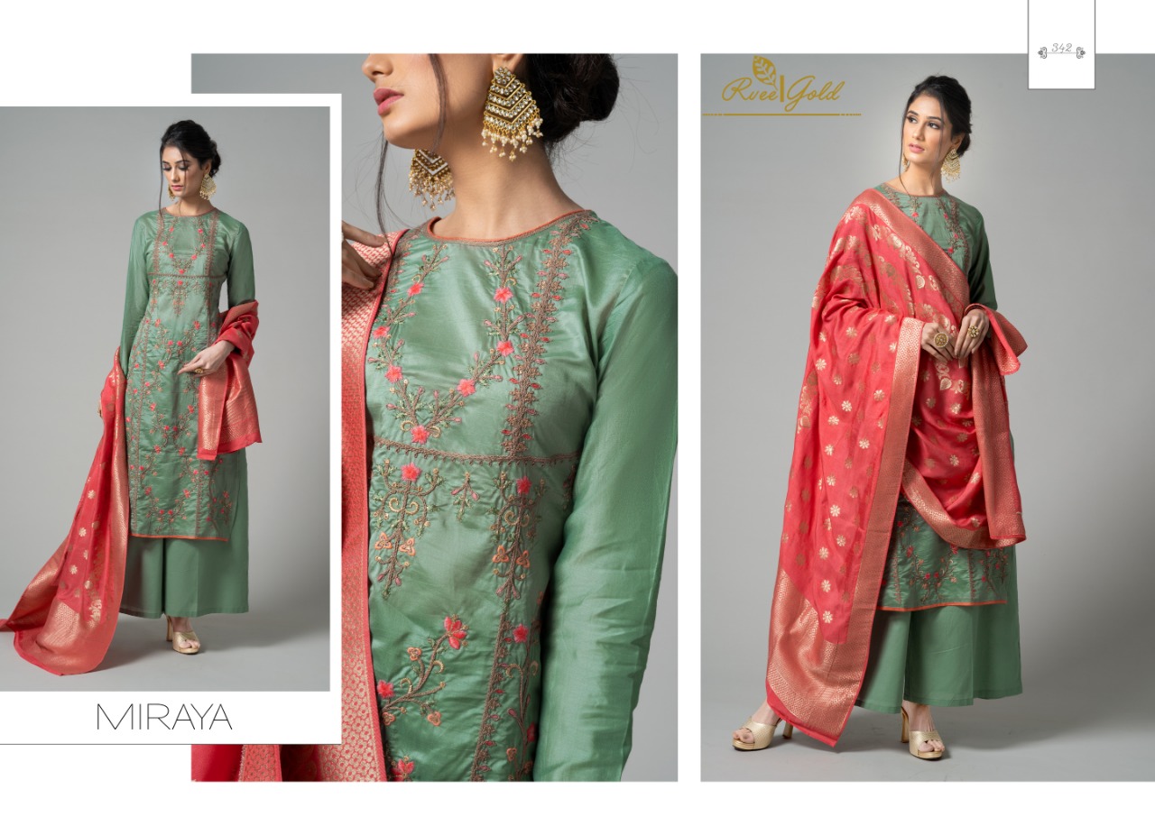 Rvee gold best sale suits