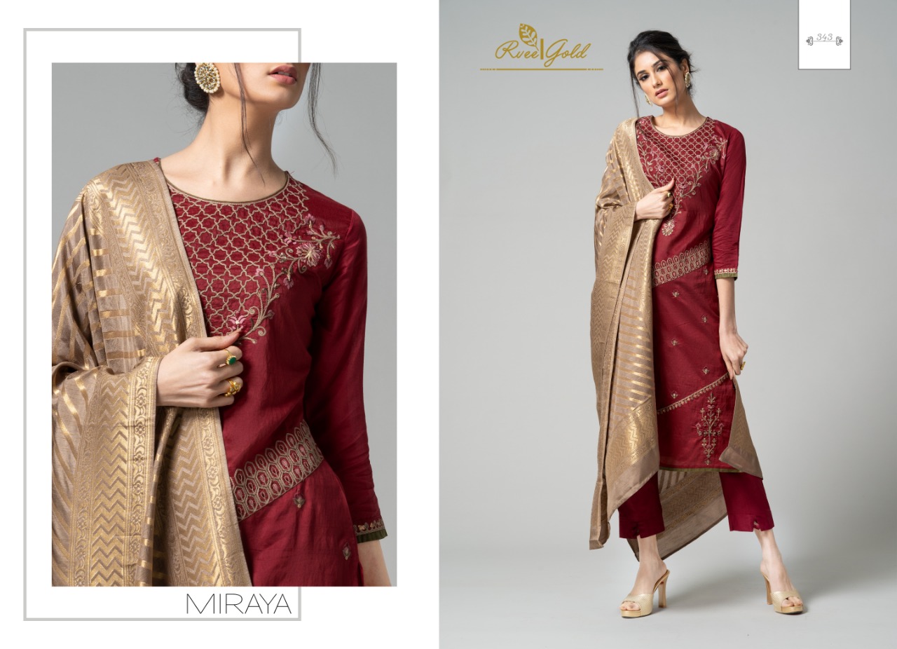 Rvee gold suits clearance