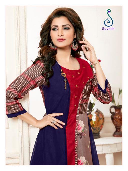 Suvesh Nayyab Kurti Wholesale Catalog 5 Pcs 8 510x680 - Suvesh Nayyab Kurti Wholesale Catalog 5 Pcs