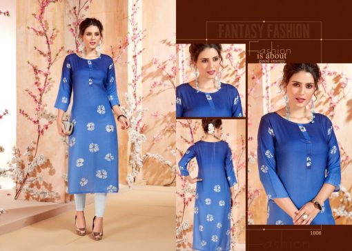 S More Dove Kurti Wholesale Catalog 8 Pcs 6 510x364 - S More Dove Kurti Wholesale Catalog 8 Pcs