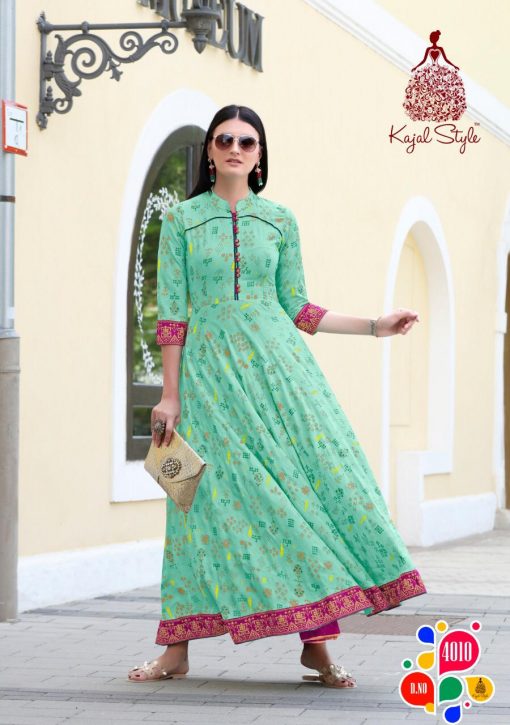 Kajal Style Fashion Colorbar Vol 4 Kurti Wholesale Catalog 10 Pcs 10 510x725 - Kajal Style Fashion Colorbar Vol 4 Kurti Wholesale Catalog 10 Pcs