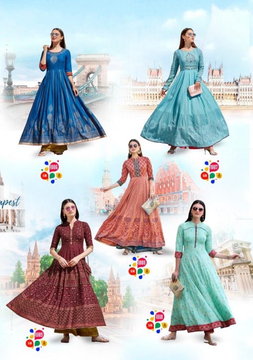 Kajal Style Fashion Colorbar Vol 4 Kurti Wholesale Catalog 10 Pcs 13 510x725 - Kajal Style Fashion Colorbar Vol 4 Kurti Wholesale Catalog 10 Pcs