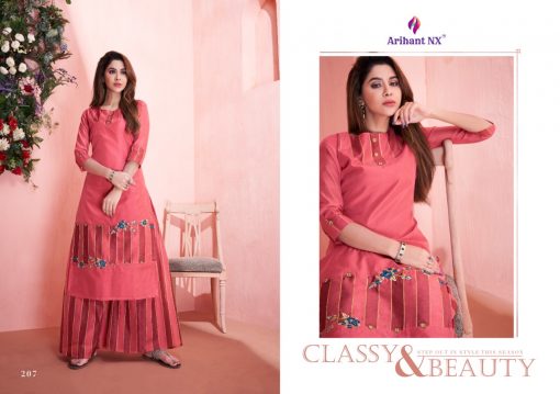 Arihant Nx Mehar Kurti with Palazzo or Pant or Sharara Wholesale Catalog 8 Pcs 10 510x359 - Arihant Nx Mehar Kurti with Palazzo or Pant or Sharara Wholesale Catalog 8 Pcs