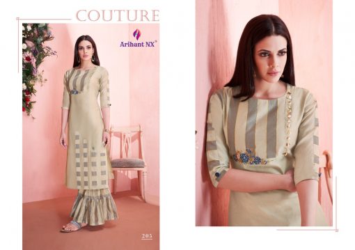 Arihant Nx Mehar Kurti with Palazzo or Pant or Sharara Wholesale Catalog 8 Pcs 7 510x359 - Arihant Nx Mehar Kurti with Palazzo or Pant or Sharara Wholesale Catalog 8 Pcs