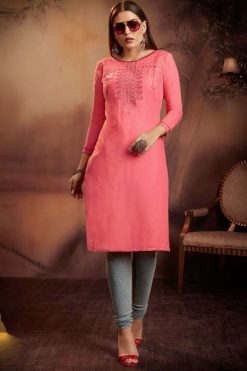 Kajree Lily Vol 15 Kurti Wholesale Catalog 8 Pcs