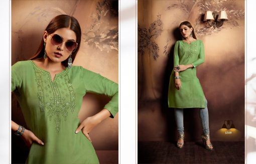 Kajree Lily Vol 15 Kurti Wholesale Catalog 8 Pcs 8 510x327 - Kajree Lily Vol 15 Kurti Wholesale Catalog 8 Pcs