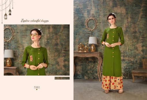 S More Baleno Vol 7 Kurti with Palazzo Wholesale Catalog 8 Pcs 2 510x349 - S More Baleno Vol 7 Kurti with Palazzo Wholesale Catalog 8 Pcs