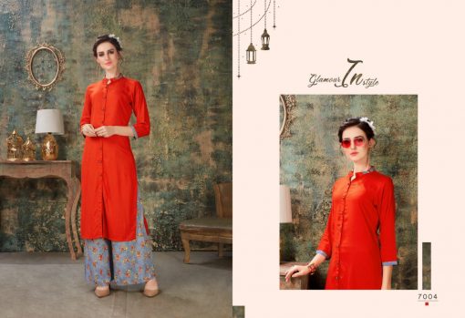 S More Baleno Vol 7 Kurti with Palazzo Wholesale Catalog 8 Pcs 7 510x349 - S More Baleno Vol 7 Kurti with Palazzo Wholesale Catalog 8 Pcs