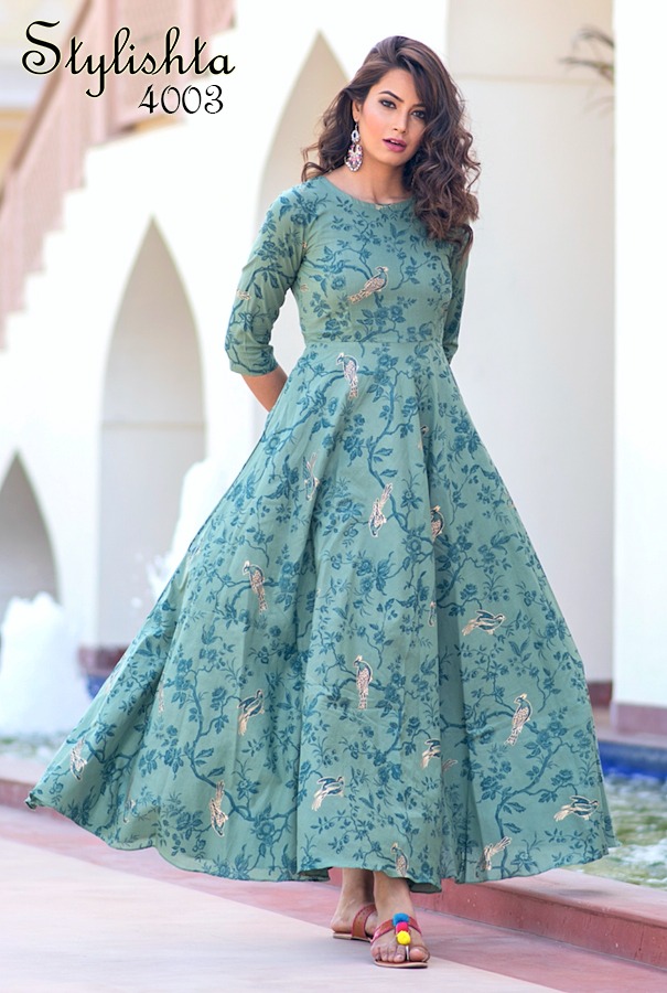 Inaya By Studio Libas Designer Long Gown Style Kurti