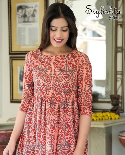 Tejaswee Stylishta Vol 3 Kurti Wholesale Catalog 6 Pcs 1 510x636 - Tejaswee Stylishta Vol 3 Kurti Wholesale Catalog 6 Pcs