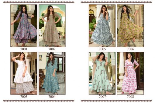 Tejaswee Stylishta Vol 7 Kurti Wholesale Catalog 8 Pcs 10 510x340 - Tejaswee Stylishta Vol 7 Kurti with Palazzo Wholesale Catalog 8 Pcs