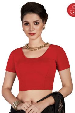 Jelite Blouse Vol 1 Half Plain Wholesale Catalog 10 Pcs