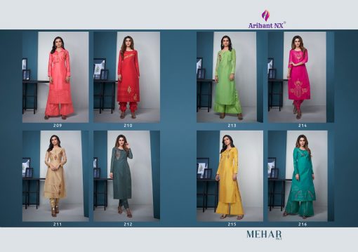 Arihant Nx Mehar Vol 2 Kurti with Palazzo or Pant Wholesale Catalog 8 Pcs 14 510x359 - Arihant Nx Mehar Vol 2 Kurti with Palazzo or Pant Wholesale Catalog 8 Pcs