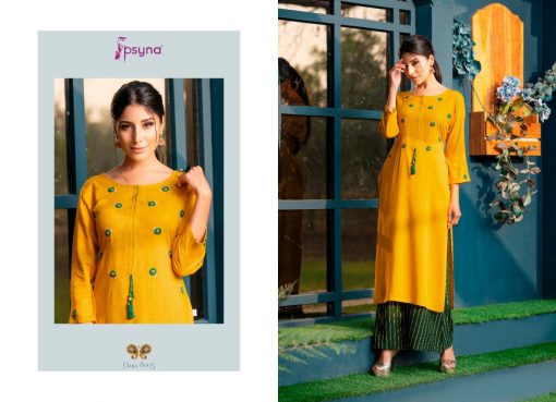 Psyna Palazzo House Vol 8 Kurti with Palazzo Wholesale Catalog 6 Pcs 6 1 510x369 - Psyna Palazzo House Vol 8 Kurti with Palazzo Wholesale Catalog 6 Pcs