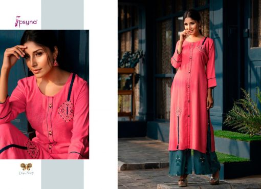 Psyna Palazzo House Vol 8 Kurti with Palazzo Wholesale Catalog 6 Pcs 8 1 510x369 - Psyna Palazzo House Vol 8 Kurti with Palazzo Wholesale Catalog 6 Pcs