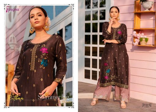 Psyna Rutbaa Kurti with Palazzo Wholesale Catalog 5 Pcs 6 510x369 - Psyna Rutbaa Kurti with Palazzo Wholesale Catalog 5 Pcs