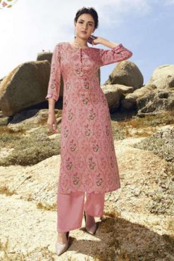 Vinay Tumbaa Trending Kurti with Palazzo Wholesale Catalog 7 Pcs