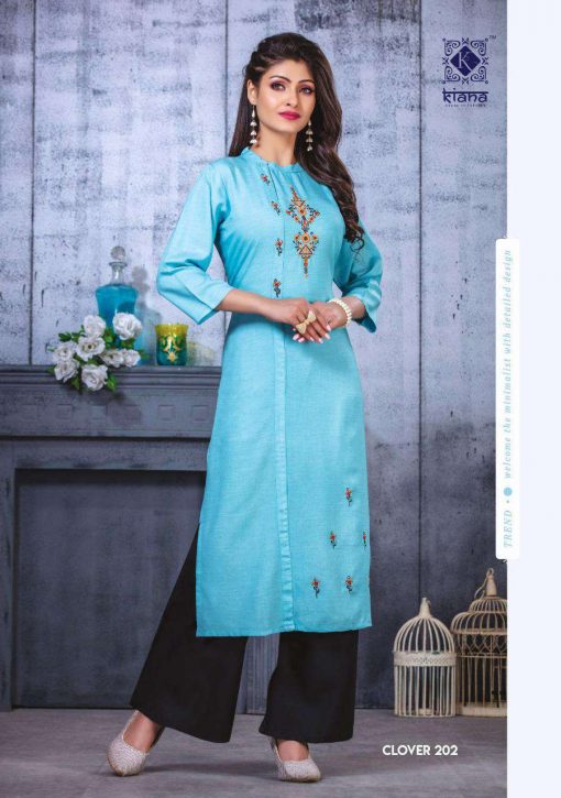 Kiana Clover Vol 2 Kurti with Palazzo Wholesale Catalog 6 Pcs 3 510x725 - Kiana Clover Vol 2 Kurti with Palazzo Wholesale Catalog 6 Pcs