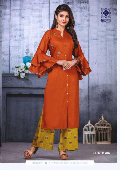 Kiana Clover Vol 2 Kurti with Palazzo Wholesale Catalog 6 Pcs 6 510x725 - Kiana Clover Vol 2 Kurti with Palazzo Wholesale Catalog 6 Pcs