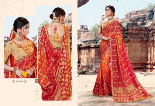 Kessi Bandhej Hits Saree Sari Wholesale Catalog 10 Pcs 1 2 510x349 - Kessi Bandhej Hits Saree Sari Wholesale Catalog 10 Pcs