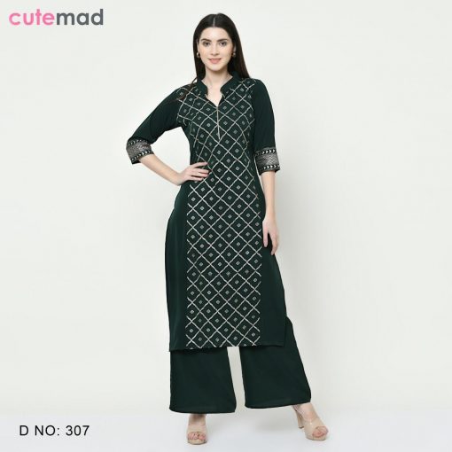 Cutemad Vol 3 Kurti with Palazzo Wholesale Catalog 8 Pcs 9 510x510 - Cutemad Vol 3 Kurti with Palazzo Wholesale Catalog 8 Pcs