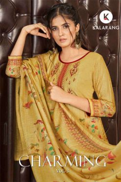 Kalarang Charming Vol 3 by Kessi Salwar Suit Wholesale Catalog 4 Pcs