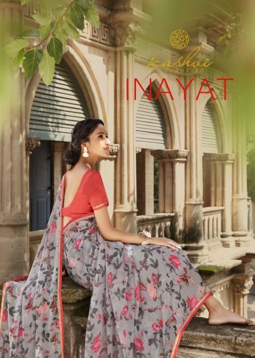 Kashvi Inayat by Lt Fabrics Saree Sari Wholesale Catalog 10 Pcs 15 510x714 - Kashvi Inayat by Lt Fabrics Saree Sari Wholesale Catalog 10 Pcs