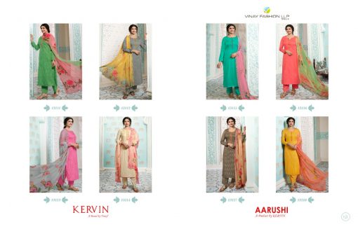 Kervin Aarushi by Vinay Salwar Suit Wholesale Catalog 8 Pcs 11 510x327 - Kervin Aarushi by Vinay Salwar Suit Wholesale Catalog 8 Pcs