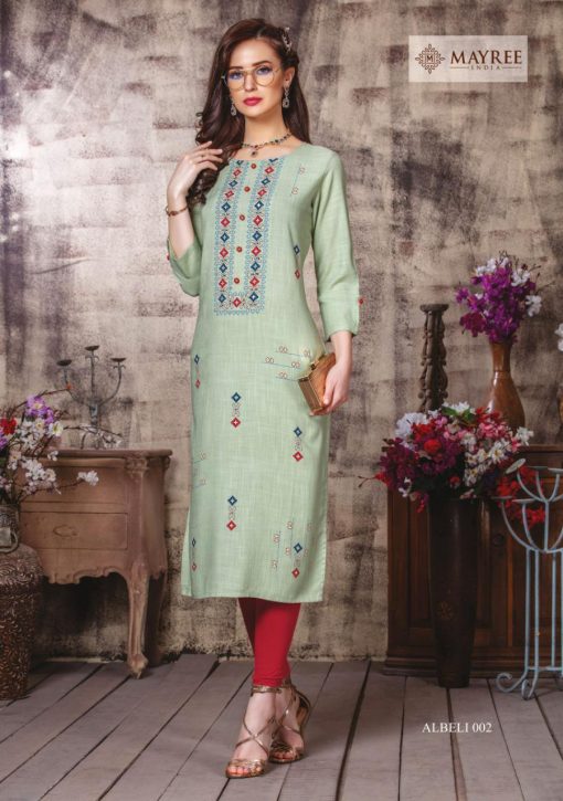 Mayree India Albeli Kurti Wholesale Catalog 6 Pcs 3 510x725 - Mayree India Albeli Kurti Wholesale Catalog 6 Pcs