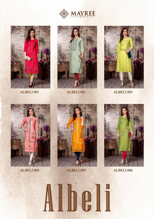 Mayree India Albeli Kurti Wholesale Catalog 6 Pcs 8 510x725 - Mayree India Albeli Kurti Wholesale Catalog 6 Pcs