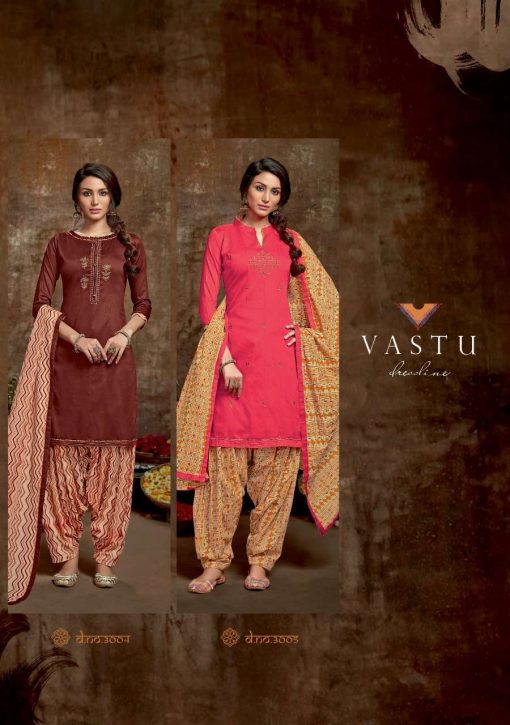 Vastu Tex Kiara Patiyala Jam Satin Collection Salwar Suit Wholesale Catalog 5 Pcs 3 510x725 - Vastu Tex Kiara Patiyala Jam Satin Collection Salwar Suit Wholesale Catalog 5 Pcs