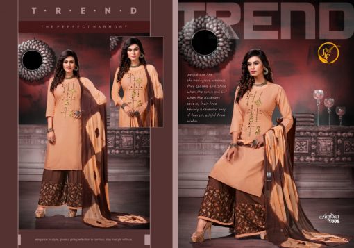 Aafreen Kurti with Dupatta Bottom Wholesale Catalog 8 Pcs 3 510x357 - Aafreen Kurti with Dupatta Bottom Wholesale Catalog 8 Pcs