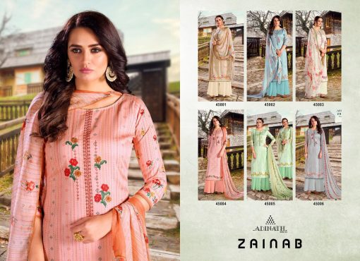 Adinath Zainab Salwar Suit Wholesale Catalog 6 Pcs 9 510x370 - Adinath Zainab Salwar Suit Wholesale Catalog 6 Pcs