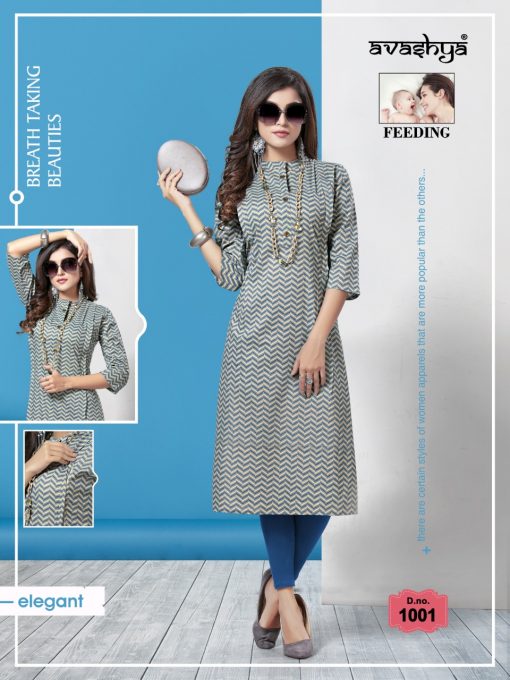 Avashya Inkline Feeding Kurtis Vol 5 Wholesale Catalog 7 Pcs 2 510x680 - Avashya Inkline Feeding Kurtis Vol 5 Wholesale Catalog 7 Pcs