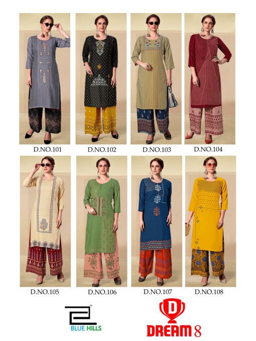 Blue Hills Dream Vol 8 Kurti with Palazzo Wholesale Catalog 8 Pcs 11 510x680 - Blue Hills Dream Vol 8 Kurti with Palazzo Wholesale Catalog 8 Pcs