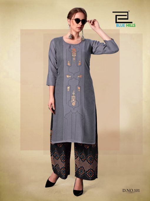 Blue Hills Dream Vol 8 Kurti with Palazzo Wholesale Catalog 8 Pcs 5 510x680 - Blue Hills Dream Vol 8 Kurti with Palazzo Wholesale Catalog 8 Pcs