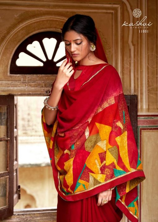 Kashvi Zara by Lt Fabrics Saree Sari Wholesale Catalog 10 Pcs 18 510x714 - Kashvi Zara by Lt Fabrics Saree Sari Wholesale Catalog 10 Pcs