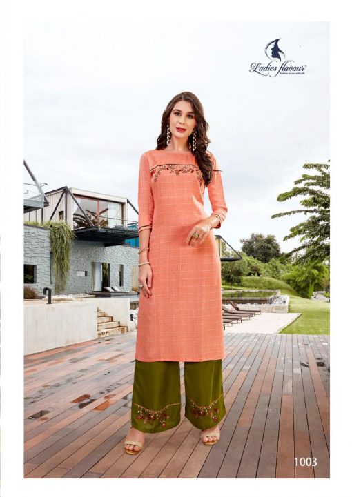 Ladies Flavour Lilly Kurti with Palazzo Wholesale Catalog 8 Pcs 11 510x721 - Ladies Flavour Lilly Kurti with Palazzo Wholesale Catalog 8 Pcs