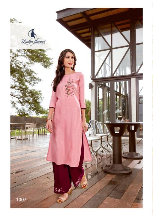 Ladies Flavour Lilly Kurti with Palazzo Wholesale Catalog 8 Pcs 19 510x721 - Ladies Flavour Lilly Kurti with Palazzo Wholesale Catalog 8 Pcs